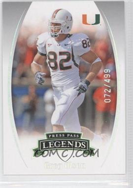 2007 Press Pass Legends - [Base] - Silver #S-34 - Greg Olsen /499