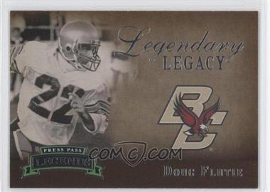 2007 Press Pass Legends - Legendary Legacy #2 - Doug Flutie