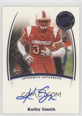 2007 Press Pass Legends - Saturday Signatures #_KOSM - Kolby Smith