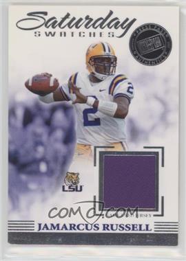 2007 Press Pass Legends - Saturday Swatches #SS-JR1 - JaMarcus Russell