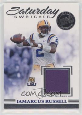 2007 Press Pass Legends - Saturday Swatches #SS-JR1 - JaMarcus Russell