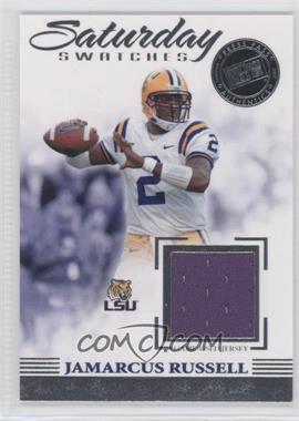2007 Press Pass Legends - Saturday Swatches #SS-JR1 - JaMarcus Russell