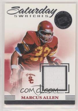 2007 Press Pass Legends - Saturday Swatches #SS-MA - Marcus Allen