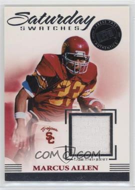 2007 Press Pass Legends - Saturday Swatches #SS-MA - Marcus Allen