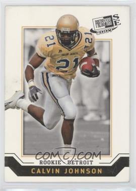 2007 Press Pass SE - [Base] - Retail #R7.2 - Calvin Johnson