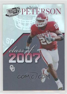 2007 Press Pass SE - Class of 2007 #CL-5 - Adrian Peterson