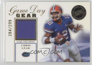 2007 Press Pass SE - Game Day Gear - Gold #GDG-CL - Chris Leak /299