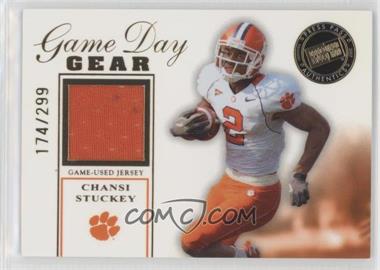 2007 Press Pass SE - Game Day Gear - Gold #GDG-CS - Chansi Stuckey /299