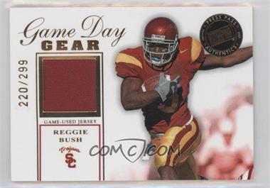 2007 Press Pass SE - Game Day Gear - Gold #GDG-RB - Reggie Bush /299