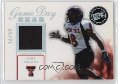 2007 Press Pass SE - Game Day Gear - Holofoil #GDG-JF - Joel Filani /99