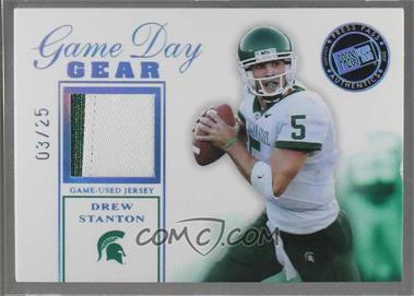 2007 Press Pass SE - Game Day Gear - Platinum Holofoil #GDG-DS - Drew Stanton /25 [Noted]