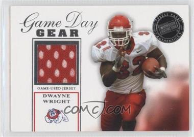 2007 Press Pass SE - Game Day Gear #GDG-DW2 - Dwayne Wright