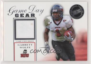 2007 Press Pass SE - Game Day Gear #GDG-GW - Garrett Wolfe [EX to NM]