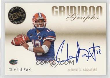 2007 Press Pass SE - Gridiron Graphs - Gold #GG-CL - Chris Leak