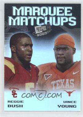 2007 Press Pass SE - Marquee Matchups #MM-20 - Reggie Bush, Vince Young