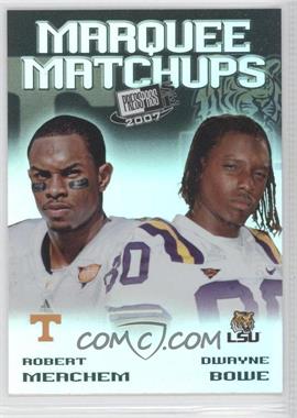 2007 Press Pass SE - Marquee Matchups #MM-7 - Dwayne Bowe, Robert Meachem