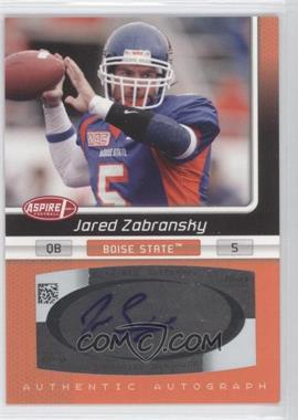 2007 SAGE Aspire - Autographs #8A - Jared Zabransky