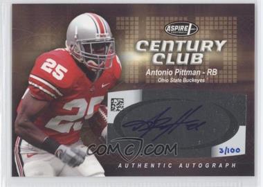 2007 SAGE Aspire - Century Club - Autographs #A-C14 - Antonio Pittman /100