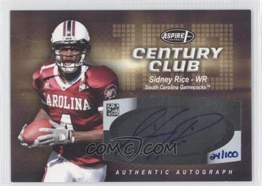 2007 SAGE Aspire - Century Club - Autographs #A-C21 - Sidney Rice /100