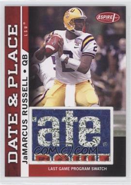 2007 SAGE Aspire - Date & Place - Program #DP-13 - JaMarcus Russell