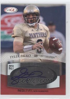 2007 SAGE Autographed Football - Autographs - Red #A39 - Tyler Palko