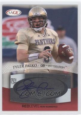 2007 SAGE Autographed Football - Autographs - Red #A39 - Tyler Palko