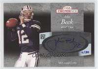 John Beck #/50