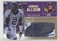 Aundrae Allison #/250