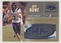 Jeff Rowe #/250