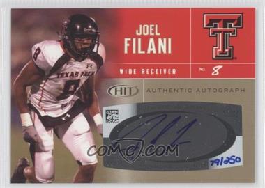 2007 SAGE Hit - Autographs - Gold #A8 - Joel Filani /250