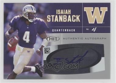 2007 SAGE Hit - Autographs - Silver #A14 - Isaiah Stanback