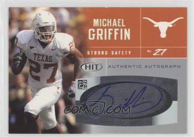 2007 SAGE Hit - Autographs - Silver #A27 - Michael Griffin