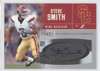 2007 SAGE Hit - Autographs - Silver #A42 - Steve Smith