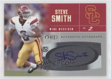 2007 SAGE Hit - Autographs - Silver #A42 - Steve Smith