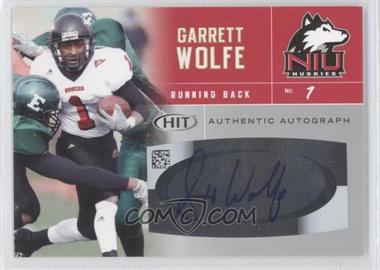 2007 SAGE Hit - Autographs - Silver #A55 - Garrett Wolfe