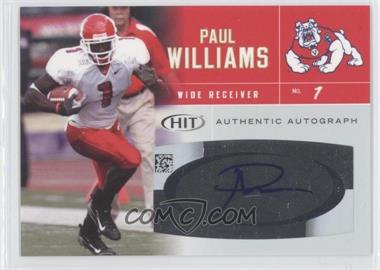 2007 SAGE Hit - Autographs #A1 - Paul Williams