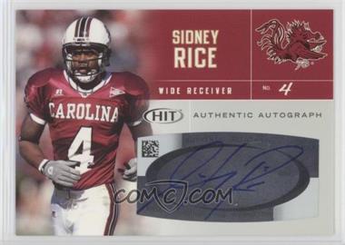 2007 SAGE Hit - Autographs #A4 - Sidney Rice