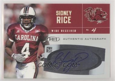 2007 SAGE Hit - Autographs #A4 - Sidney Rice