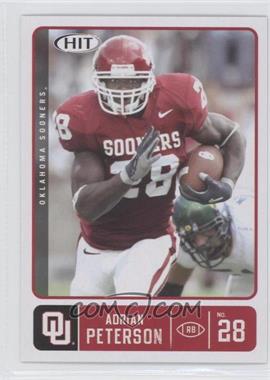 2007 SAGE Hit - [Base] #28 - Adrian Peterson