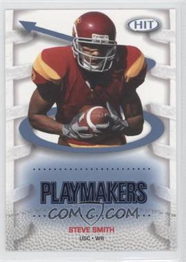 2007 SAGE Hit - Playmakers - Blue #P42 - Steve Smith