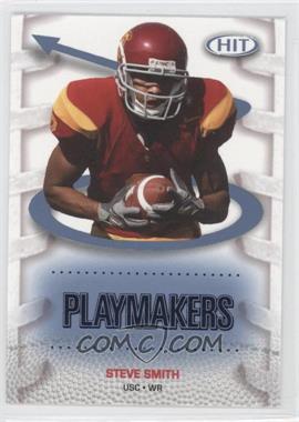 2007 SAGE Hit - Playmakers - Blue #P42 - Steve Smith