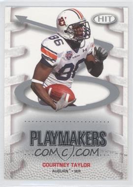 2007 SAGE Hit - Playmakers - Silver #P26 - Courtney Taylor