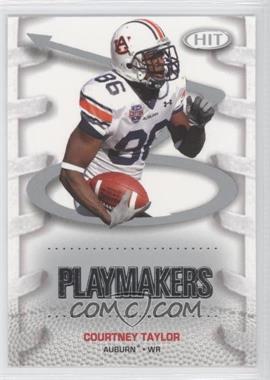 2007 SAGE Hit - Playmakers - Silver #P26 - Courtney Taylor