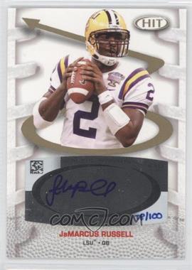 2007 SAGE Hit - Playmakers Autographs #PA2 - JaMarcus Russell /100