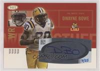 Dwayne Bowe #/25