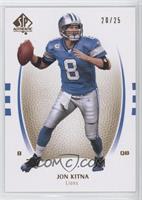 Jon Kitna #/25