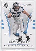 Rookie Authentics - Tim Shaw #/1,399