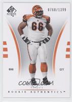 Rookie Authentics - Matt Toeaina #/1,399