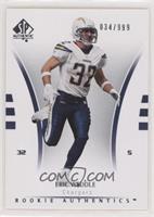 Rookie Authentics - Eric Weddle #/999