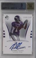 Rookie Authentics Signatures - Aundrae Allison [BGS 9 MINT] #/1,199